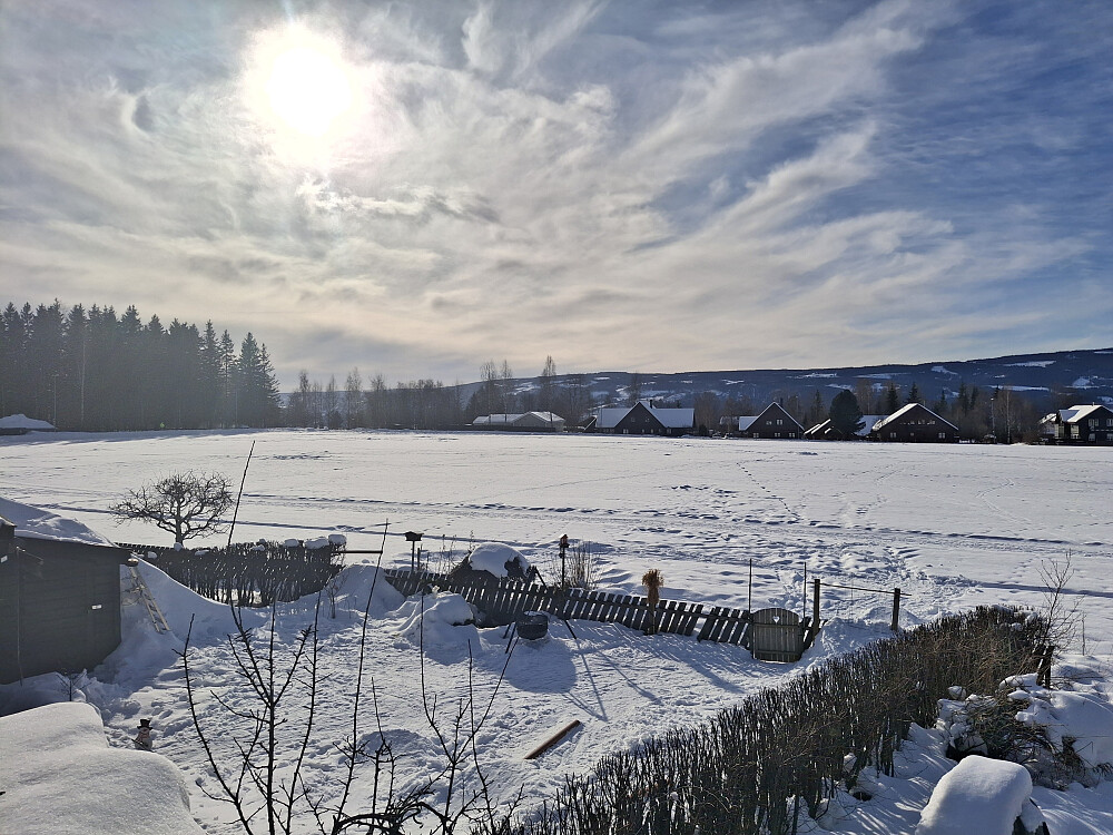 Hjemme før jeg dro i bursdag