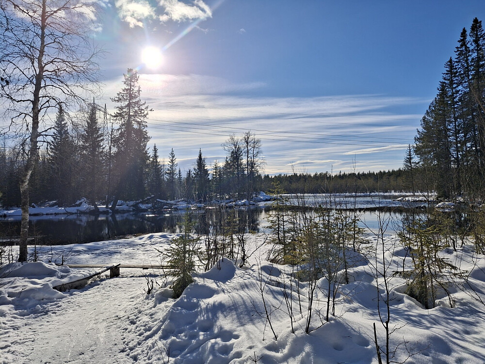 Mesnaelva ved Birkebeinerløypa