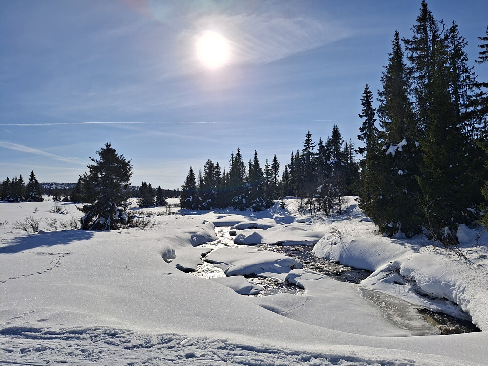 På bru over Fjellelva
