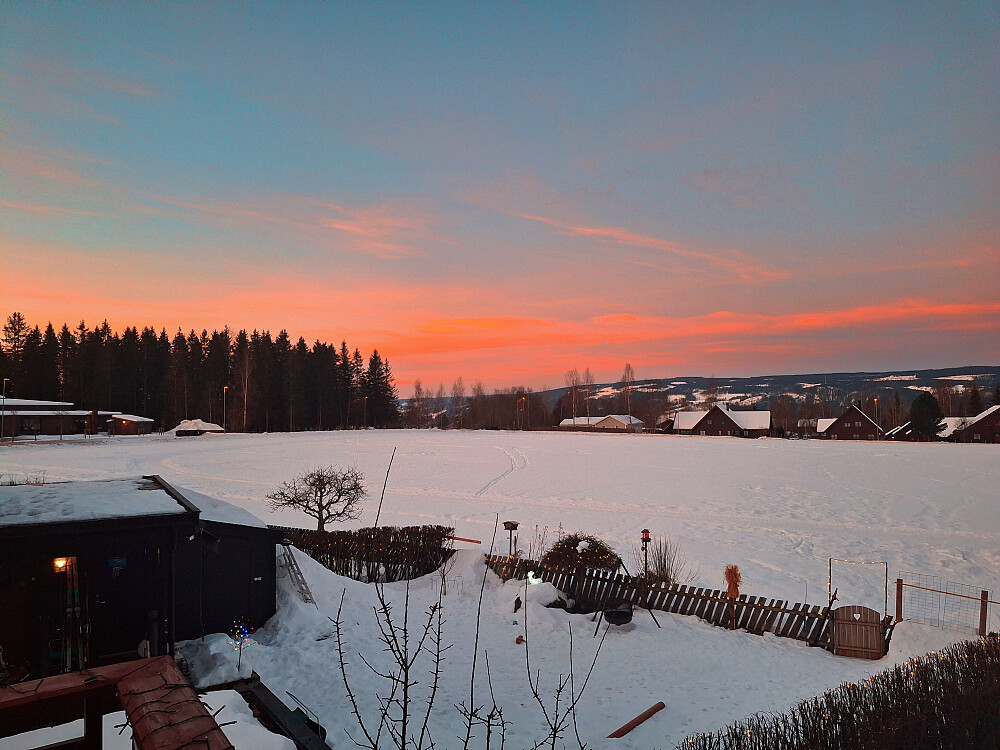 Nok en fin morgen i Blestervegen