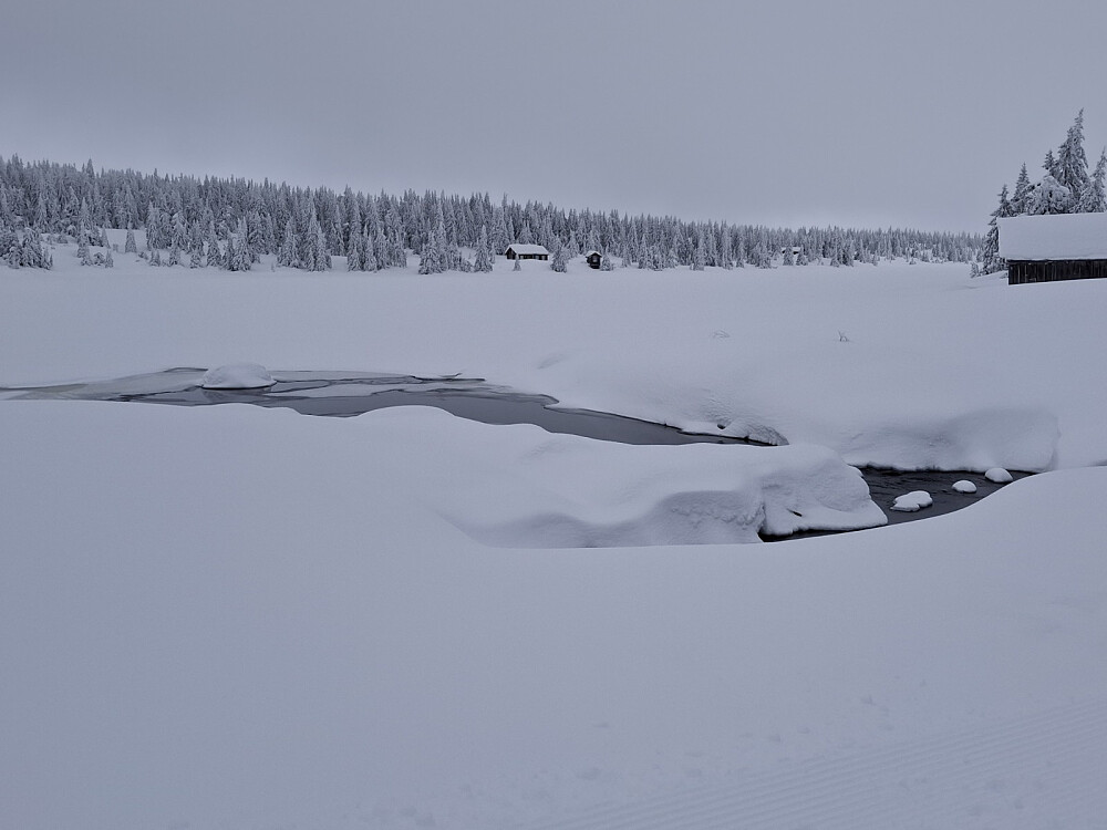 Begynner å letne Litt ved Neveloset