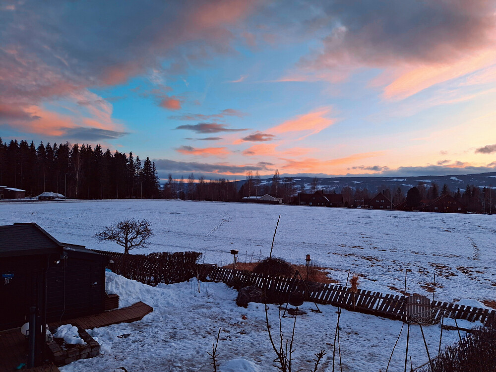 Ble fint etter at jeg kom hjem