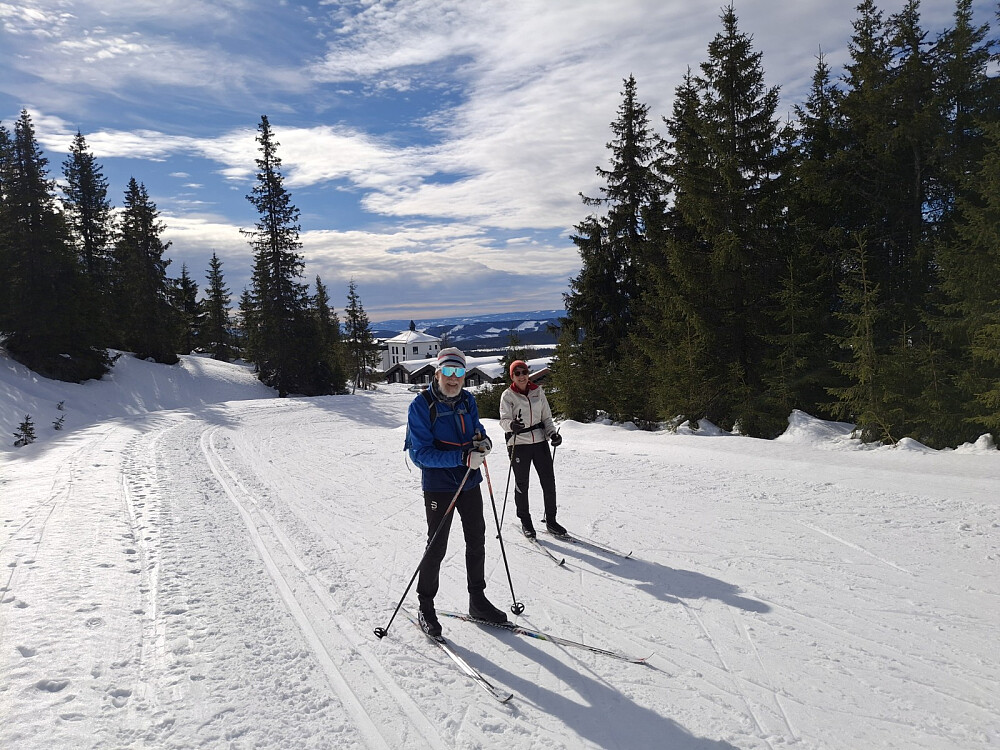 Ved turstart på Nordseter