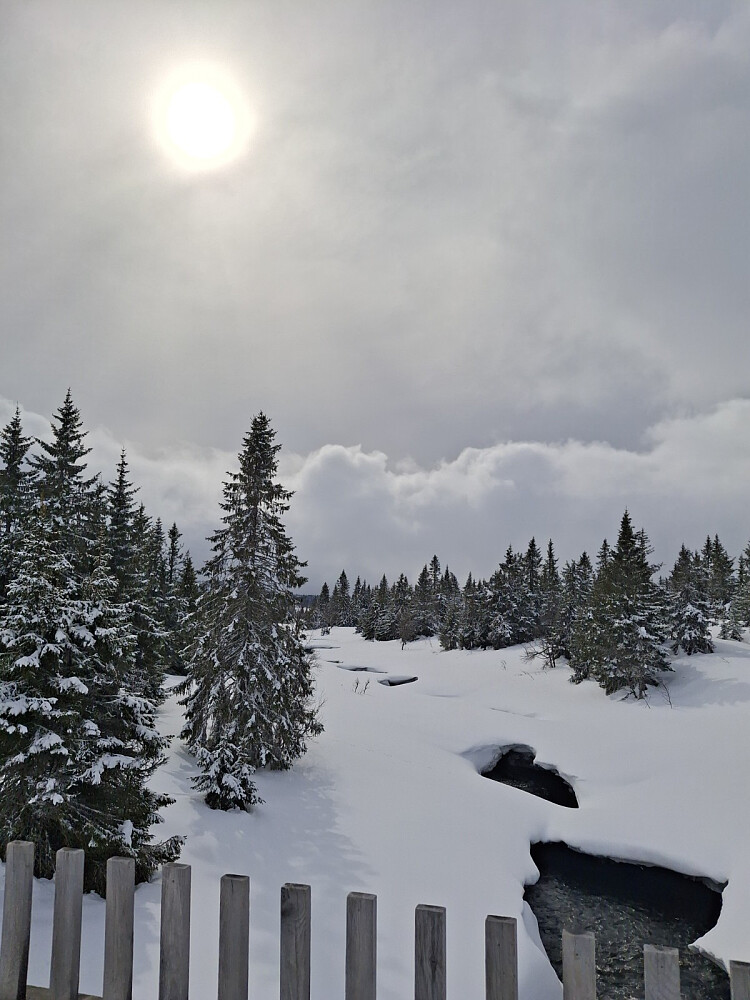 På brua over Fjellelva