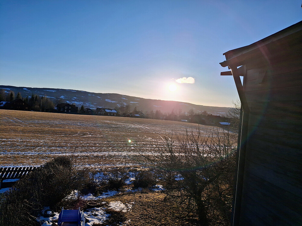 Snøen er nesten borte