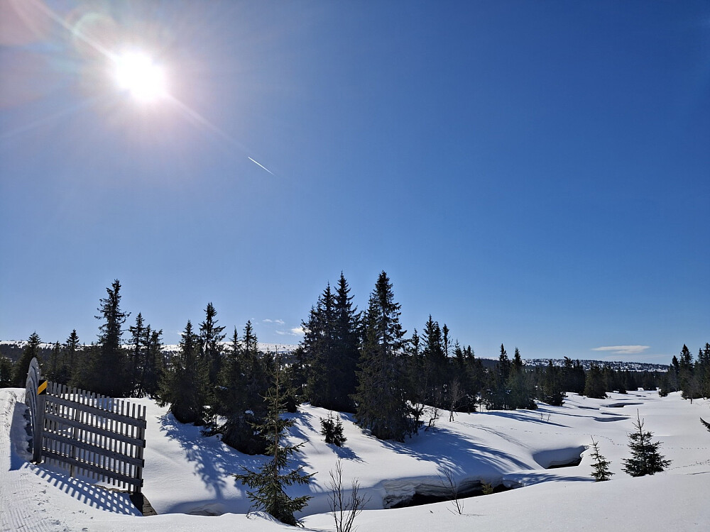 Ved brua over Fjellelva