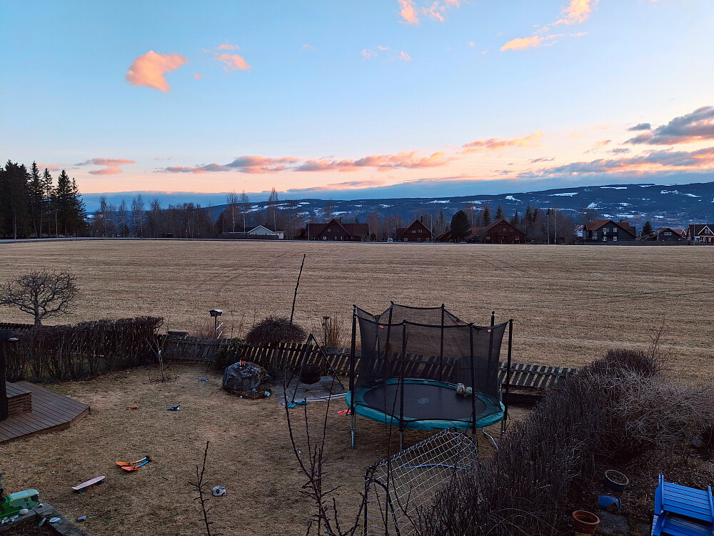 Kveldsstemning i Blestervegen