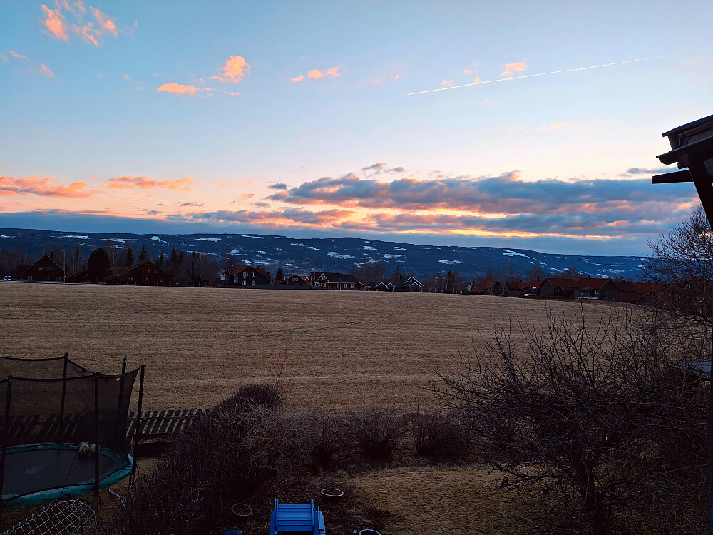 Kveldsstemning i Blestervegen
