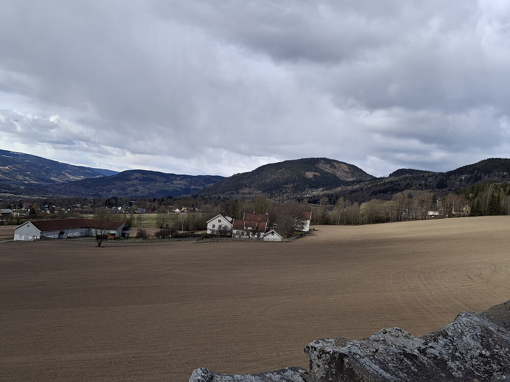 Utsikt nordover