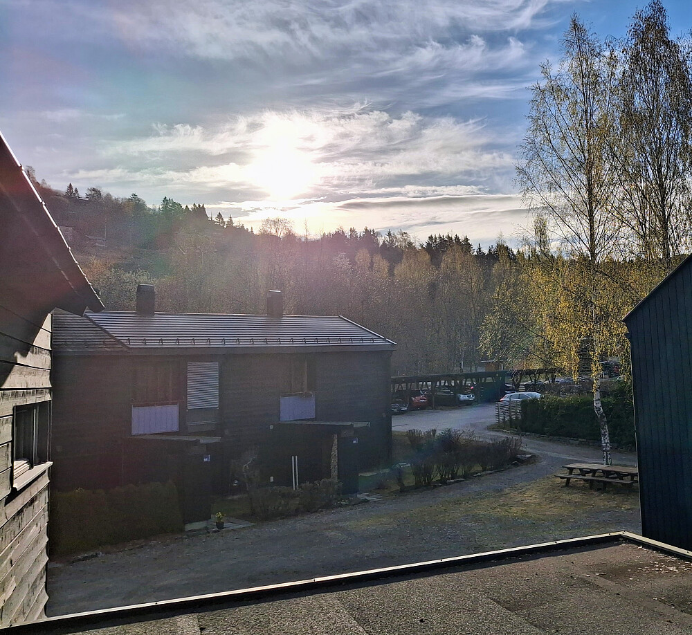 Tidlig sol i Blestervegen