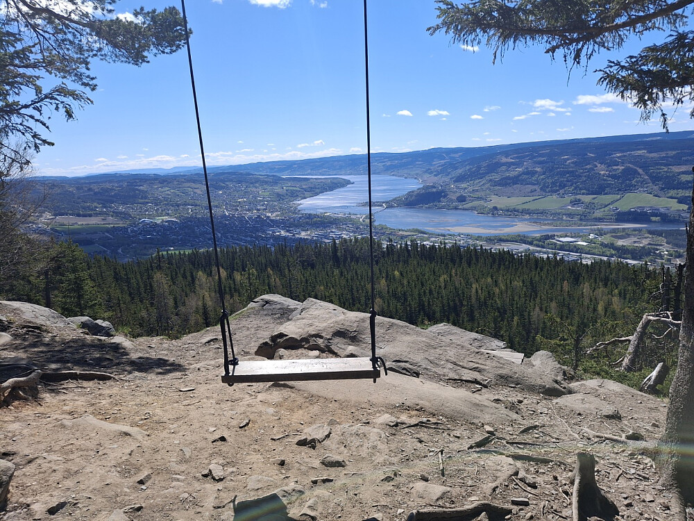 På Balbergkampen utsikt