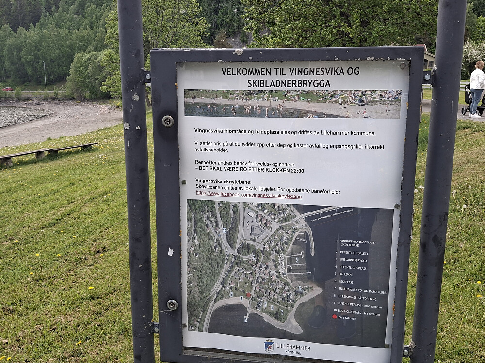 INFO ved Skiblanderbrygga