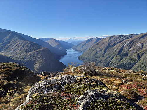 Utsikt frå Skredfjellet