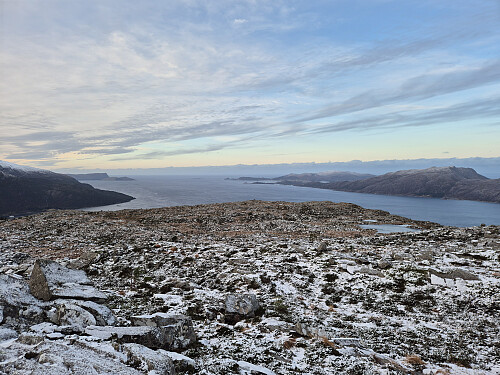 Utsikt sørvover  frå Trælvikfjellet