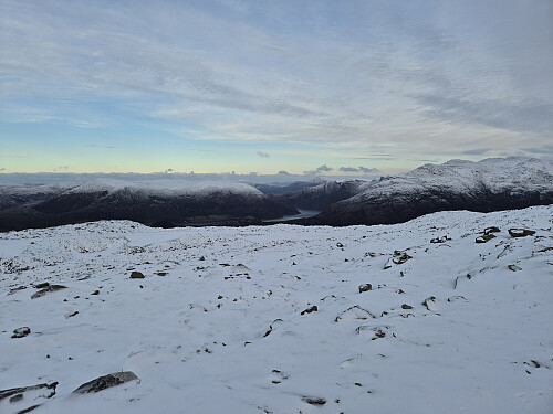 Utsikt frå Marafjellet nordover