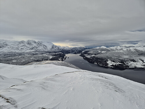 Utsikt frå Djupviknipa