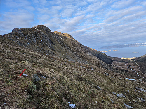 Tilbakeblikk på Gangeskaregga. 