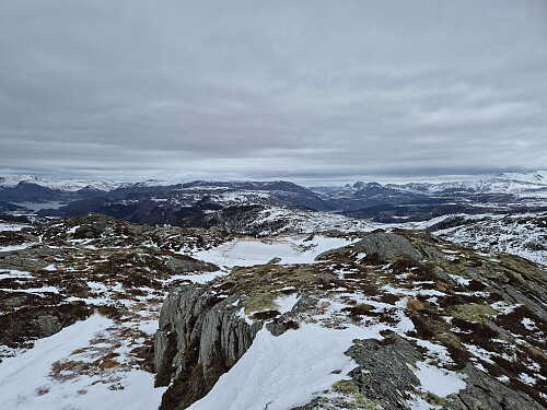Utsikt frå Klibberdalsfjellet