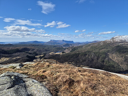 Utsikta frå Templane