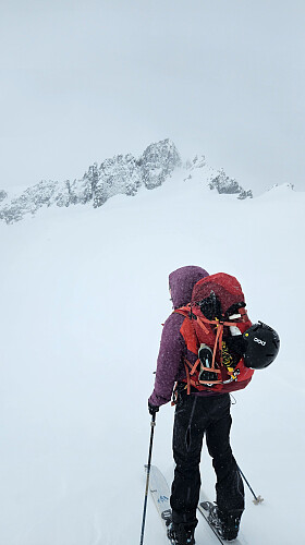 Whiteout på Habostadbreen.