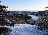 Nice view from Hesthaugen, a little south of Knappen