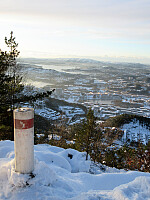 Nice winter view from Gullsteinen