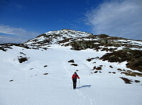 Traversing the heights in the southeast of Tysnessåta near Vetlesåta