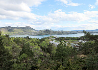 Askøybrua from Dyrdalsfjellet
