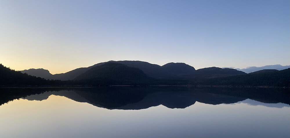 Kveldsidyll i paradiset!