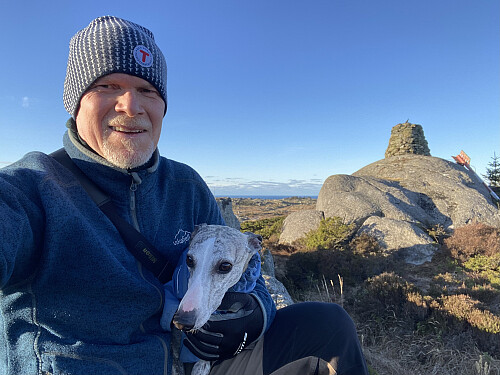 Guttane framme ved turmålet!