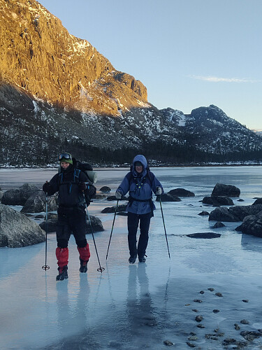 Straks ved stemmen i nordre Vardhustjødna