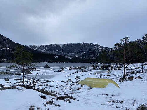 Vintraleg ved Forenesvatnet