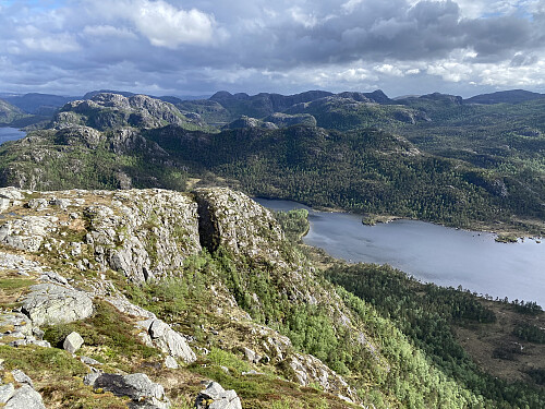 Tilbakeblikk mot Ullskrofjellet