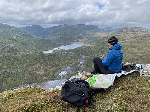 Matpause med knallutsikt!
