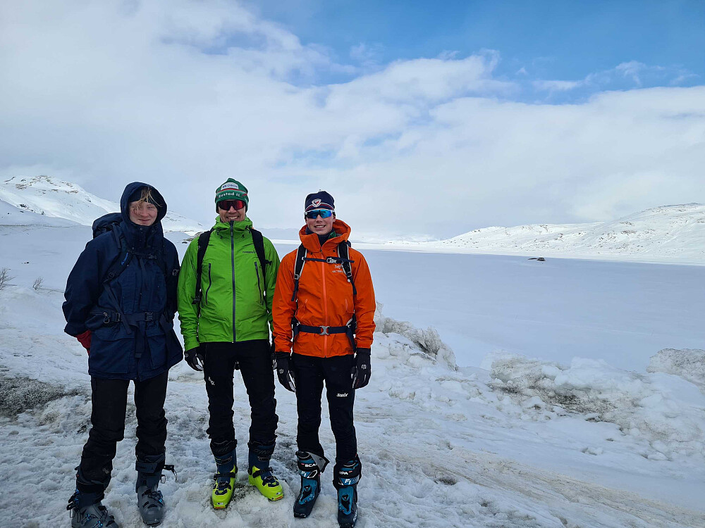 Start ved rv. 53. Tyin i bakgrunnen