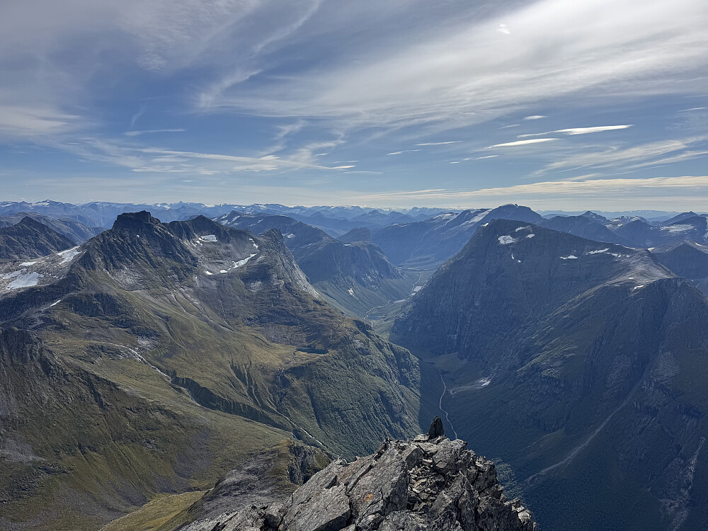 Utsikt sørover Norangsdalen