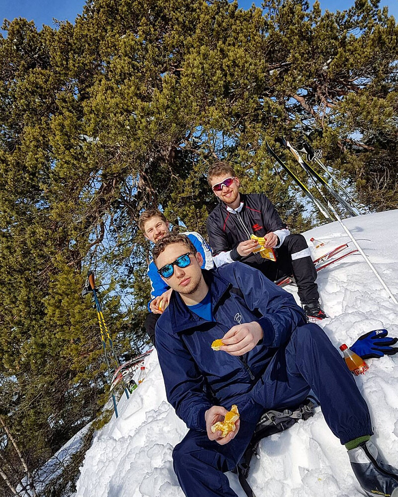 Rast under Grøllafurua