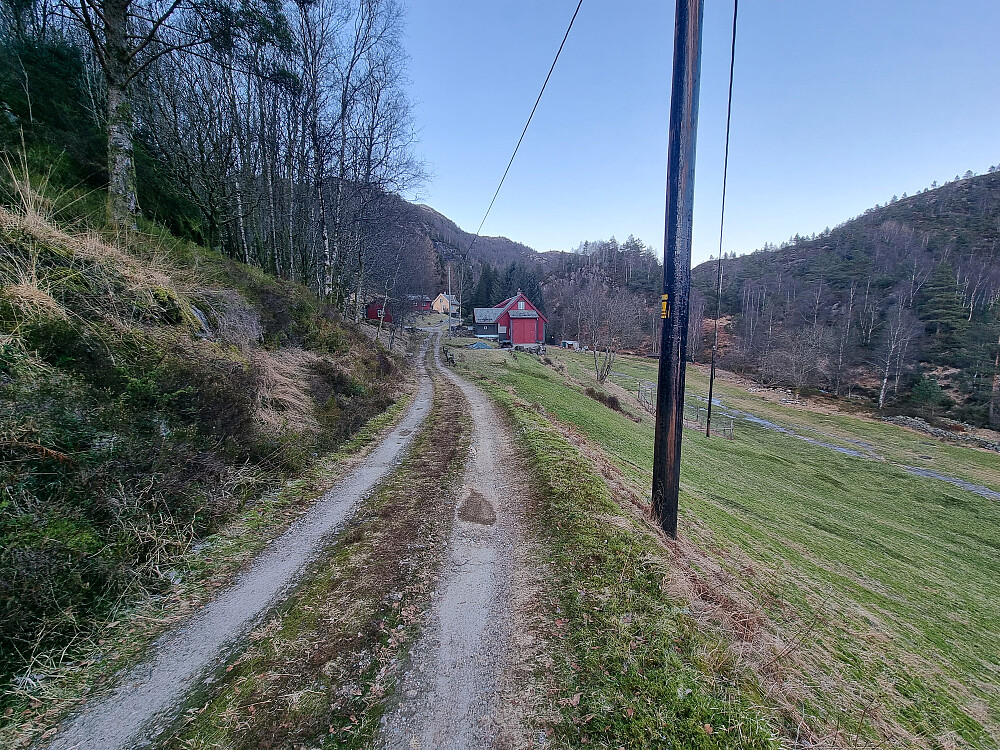 Den nordre begyggelsen på Brandsdal.