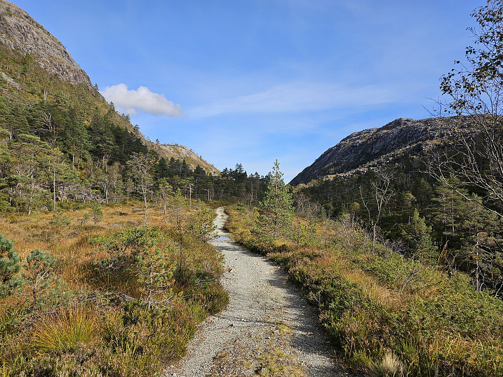 snart oppe ved Stora Brekkevatnet