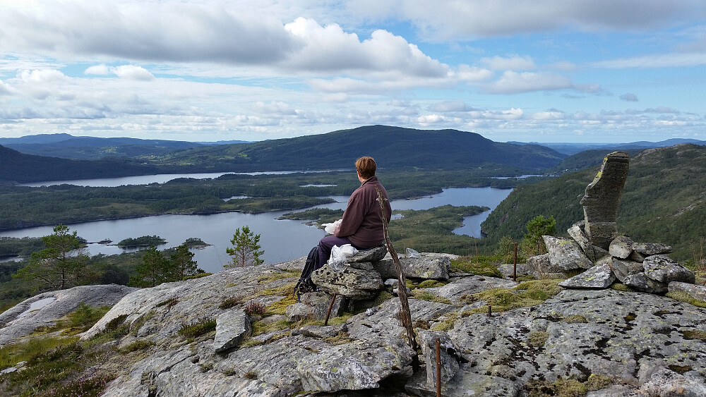Gråberget utsiktspunkt og trig. punkt