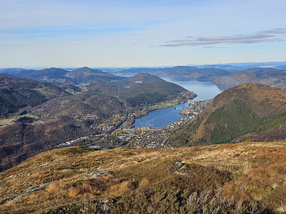 Indre Arna sett fra Garnesrinden