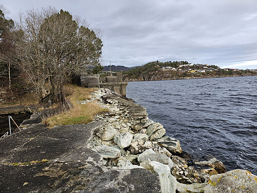 kai og restene til kontrollhuset