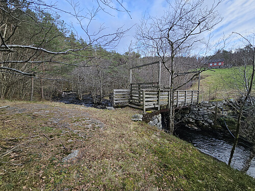 øverste broen jeg så over Røyrvikelva