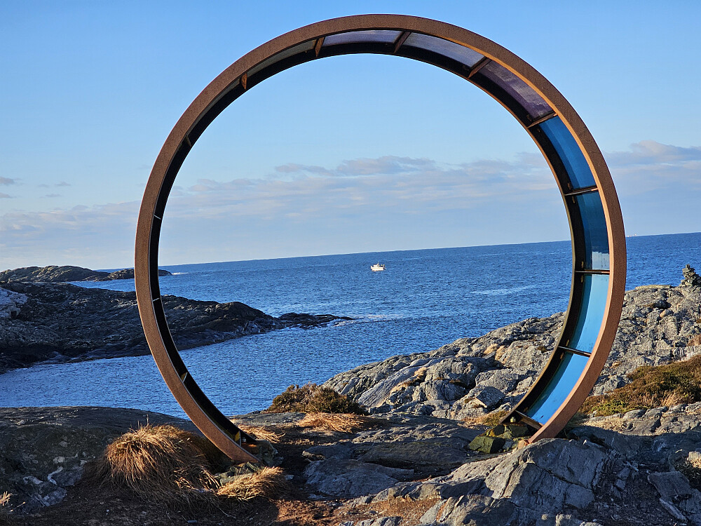 kunstverket Livets Portal ved Grana