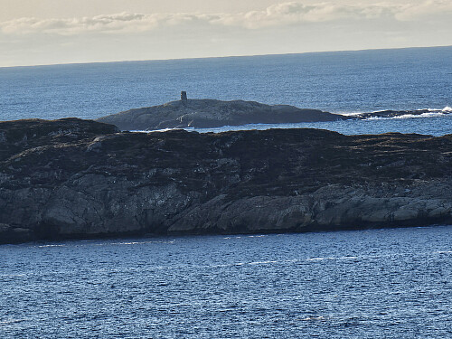 zoomet bilde av den store sjøvarden på Malmen, 