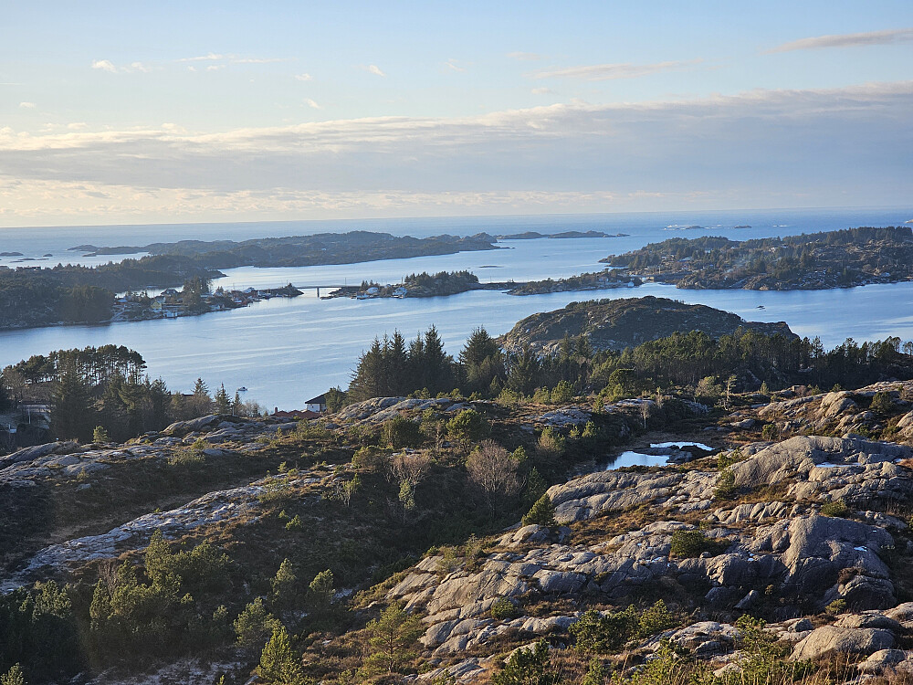 utsikt mot vest fra objekt 4