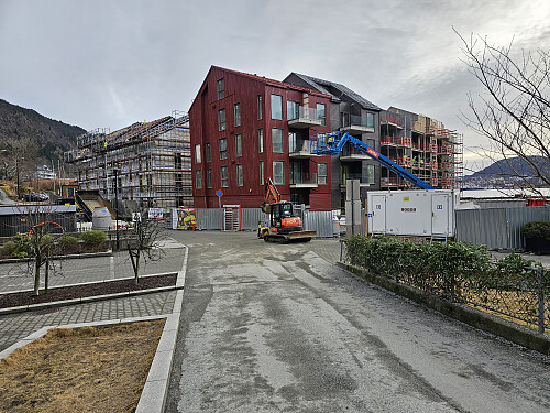 nye boliger under bygging "Sjøbodene - Sandviken"