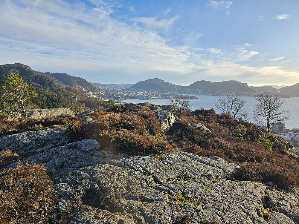 mot Bergen sentrum fra Rognåsen