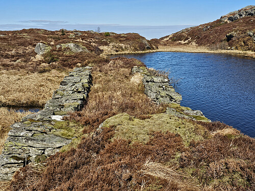ved demningen sett mot nord