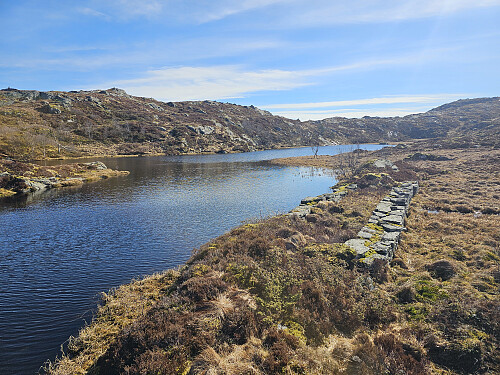 ved demningen sett mot syd
